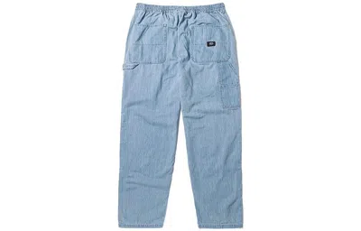 Vans Range Baggy Tapered Carpenter Ewaist Trousers 'blue'