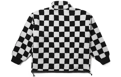 Vans (wmns)  Checkerboard Sherpa Jacket 'white Black' In Multi
