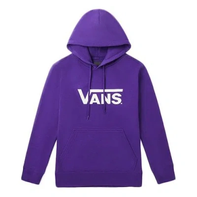 Vans Classic Fleece Lined Hooded Pullover Couple Style Purple