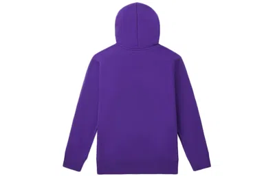 Vans Classic Fleece Lined Hooded Pullover Couple Style Purple