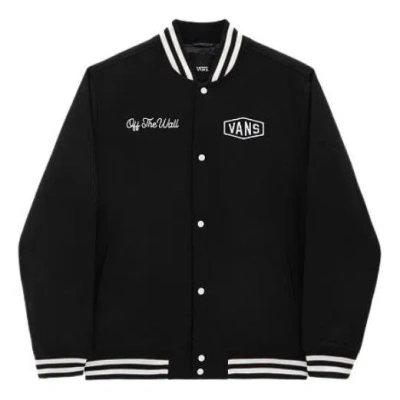 Vans Checkerboard Research Varsity Jacket 'black'