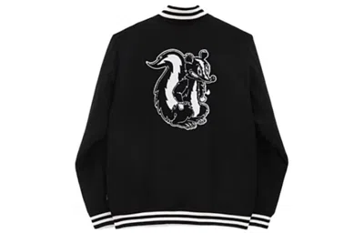 Vans Checkerboard Research Varsity Jacket 'black'