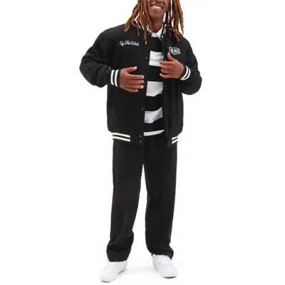 Vans Checkerboard Research Varsity Jacket 'black'