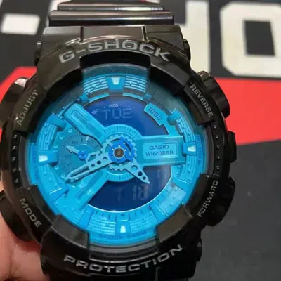 Casio G-shock Analog-digital 'black Blue'