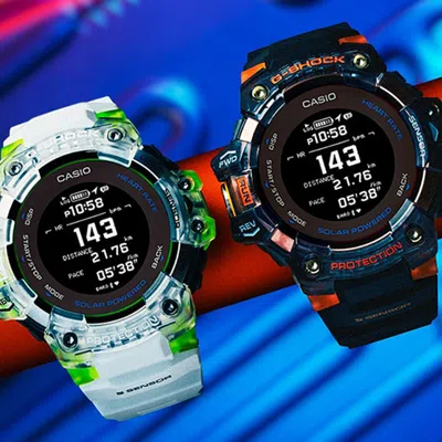 Casio G-shock Digital 'white Green'