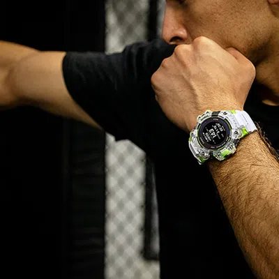 Casio G-shock Digital 'white Green'