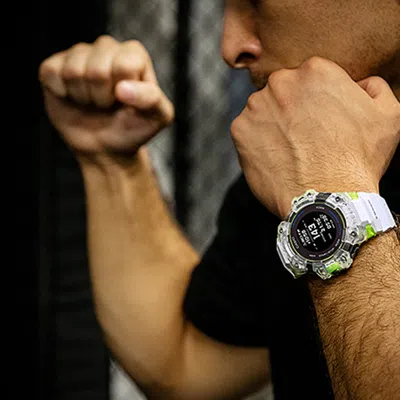 Casio G-shock Digital 'white Green'
