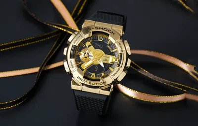 Casio G-shock Analog-digital 'black Gold'