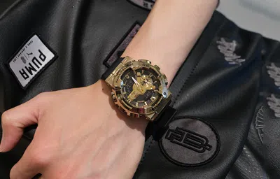 Casio G-shock Analog-digital 'black Gold'