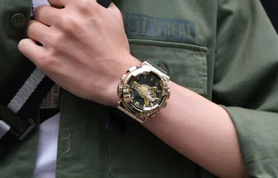 Casio G-shock Analog-digital 'black Gold'