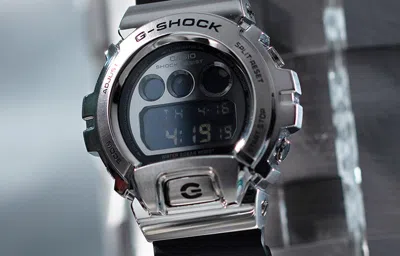 Casio G-shock Digital 'black Silver'