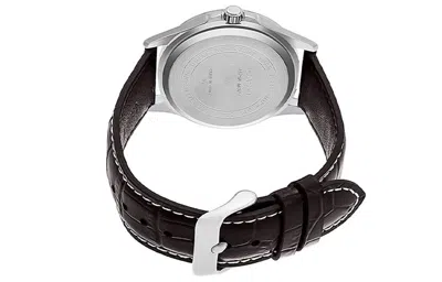 Casio Enticer Simplistic Leatherband Quartz Men's Mens Brown Analog