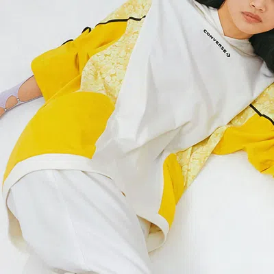 Converse (wmns)  Athleisure Casual Sports Contrasting Colors Hoodie White