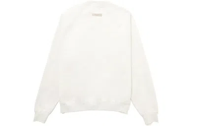 Essentials Fear Of God  Pullover Crewneck 'white' In Neutral