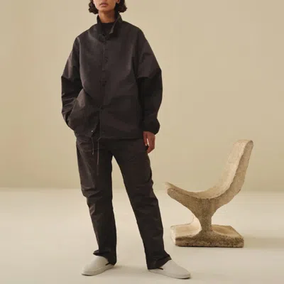 Essentials Fear Of God  Ss22 Relaxed Trouser Iron In Black