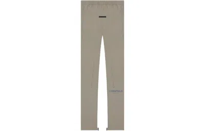 Essentials Fear Of God  Ss21 Track Pant Harvest In Neutral