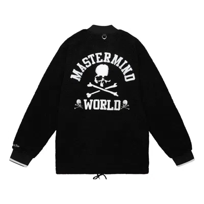 Mitchell & Ness X Mastermind Sherpa Jacket 'black'
