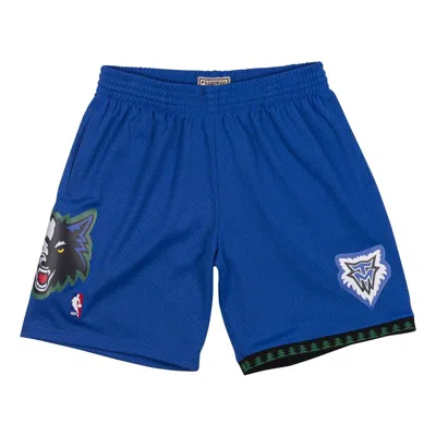 Mitchell & Ness "nba 2003 Minnesota Timberwolves" Swingman Shorts In Blue