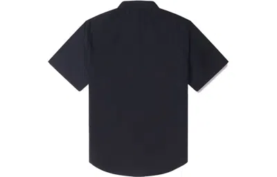 Converse Elevated Woven Top 'black' In Blue