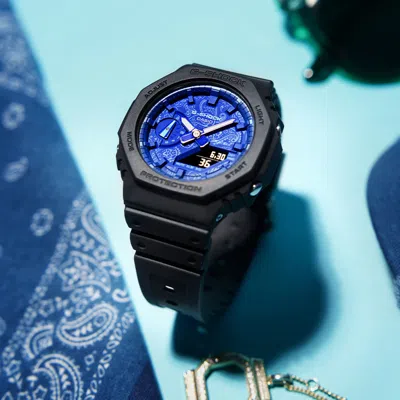 Casio G-shock Analog-digital 'black Blue'