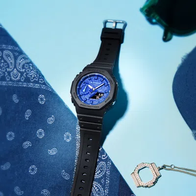 Casio G-shock Analog-digital 'black Blue'
