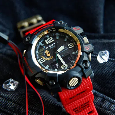 Casio G-shock Mudmaster 'red'