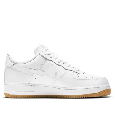 Nike White Gum Air Force 1 '07 Sneakers In White