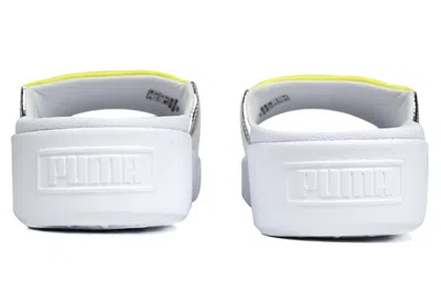 Puma (wmns)  Platform Slide Tz 'white Silver'