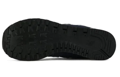 New Balance Panel-detail Logo Patch Sneakers In Black