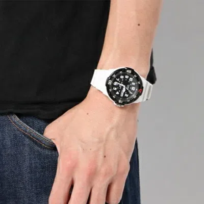 Casio Diving Sports /white Mens Black Analog