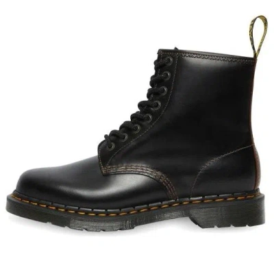 Dr. Martens Crewson Nubuck Leather Casual Boots Size 13.0 In Black