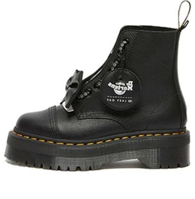 Dr. Martens (wmns)  Lazy Oaf X Sinclair Low Platform Boot 'black Pisa'