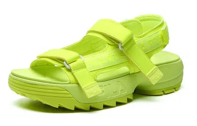 Fila (wmns)  Disruptor Sports Sandals Gs Yellow