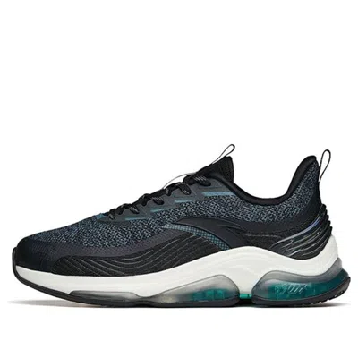 Anta Running Series Sneakers 'black Blue Grey Mesh'