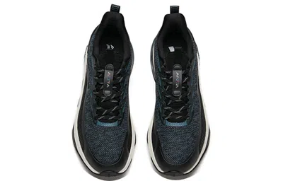 Anta Running Series Sneakers 'black Blue Grey Mesh'