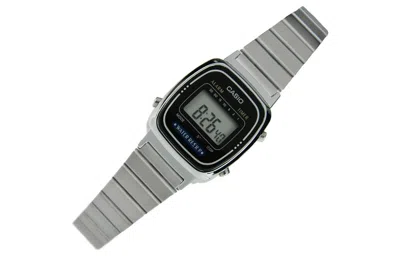 Casio Quartz Waterproof Unisex Silver Digital
