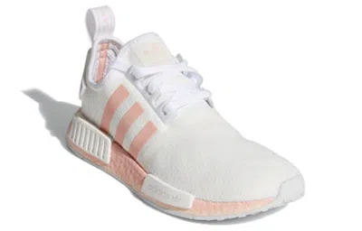 Adidas Originals (wmns) Adidas Nmd_r1 'white Vapour Pink' In Multi