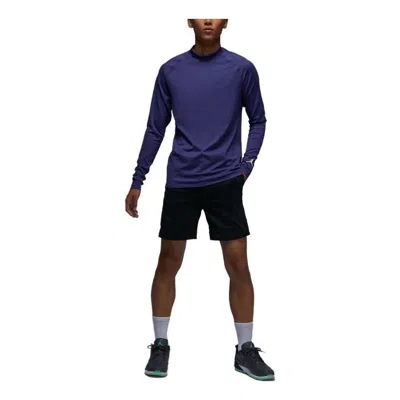 Air Jordan Jordan Brand As M J Df Sprt Glf Ls Top Sky J 'purple' In Blue