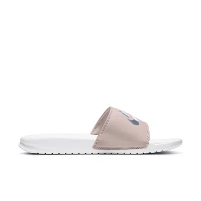 Nike (wmns)  Benassi Jdi Slides 'ghost Barely Rose' In Multi