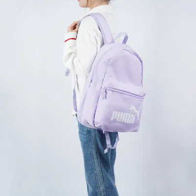 Puma Phase Backpack 'lightpurple' In Purple