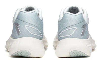 Anta Running Series Sneakers 'white Grey' In Blue