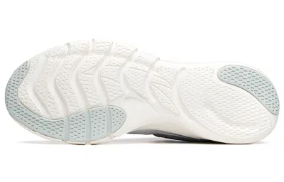 Anta Running Series Sneakers 'white Grey' In Blue