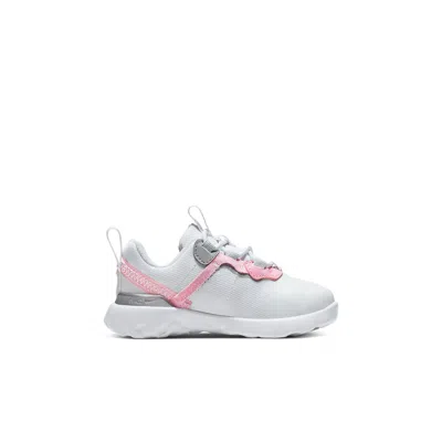 Nike (td)  React Elements Running Shoes 'grey Pink' In Gray