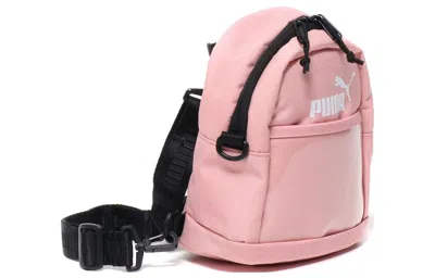 Puma Core Mini Backpack 'pink Black' In Multi
