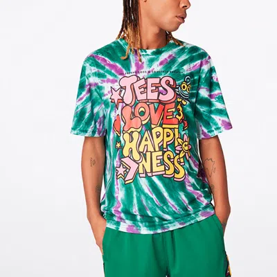 Converse X Joe Freshgoods Tie Dye T-shirt 'evergreen' In Green