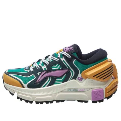 Li-ning (wmns)  Sun Chaser 'green Yellow Purple'