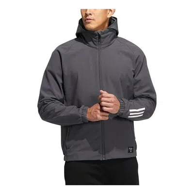Adidas Originals Adidas Id 2.0 Warm Windbreaker Jacket 'grey' In Gray