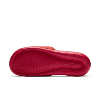 Nike Men's Victori One Slide Sandals From Finish Line In Red