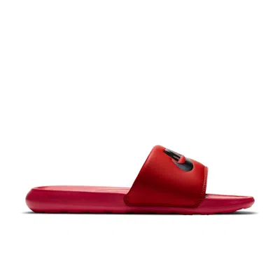 Nike Men's Victori One Slide Sandals From Finish Line In Red