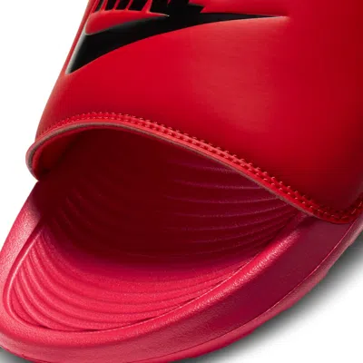 Nike Men's Victori One Slide Sandals From Finish Line In Red